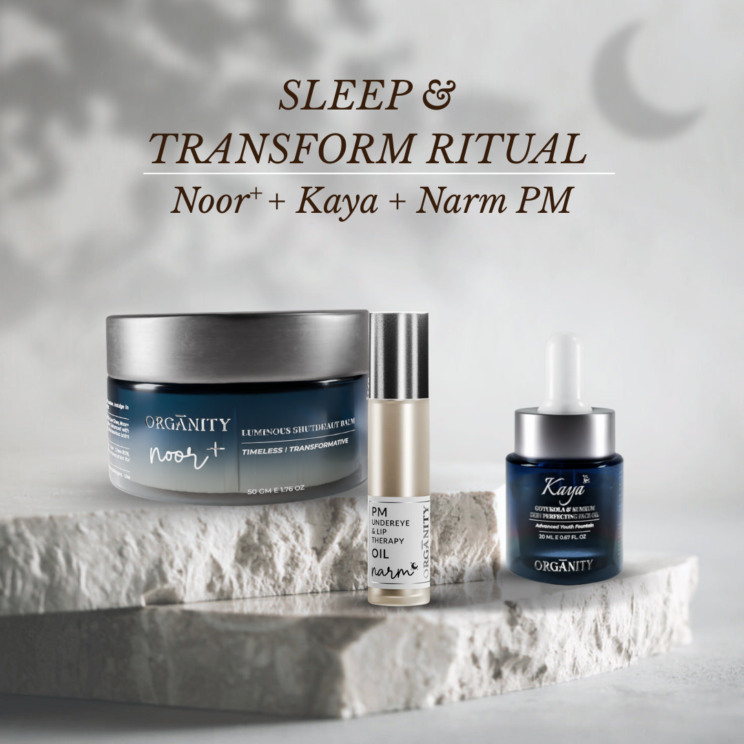 Sleep & Transform Ritual—The Complete Ayurvedic Night Skincare Set
