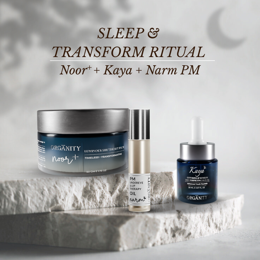 Sleep & Transform Ritual—The Complete Ayurvedic Night Skincare Set