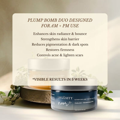 Plump Bombs AM-PM Moisturisers