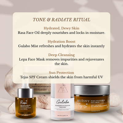 Tone & Radiate Ritual (Base Make-up Skincare)