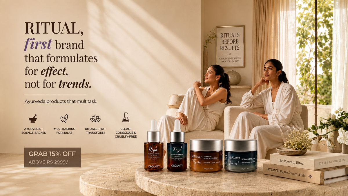 Organity Ayurvedic skincare rituals