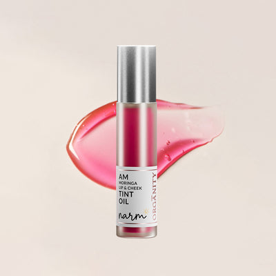 AM Moringa Lip & Cheek Tint Oil Duo