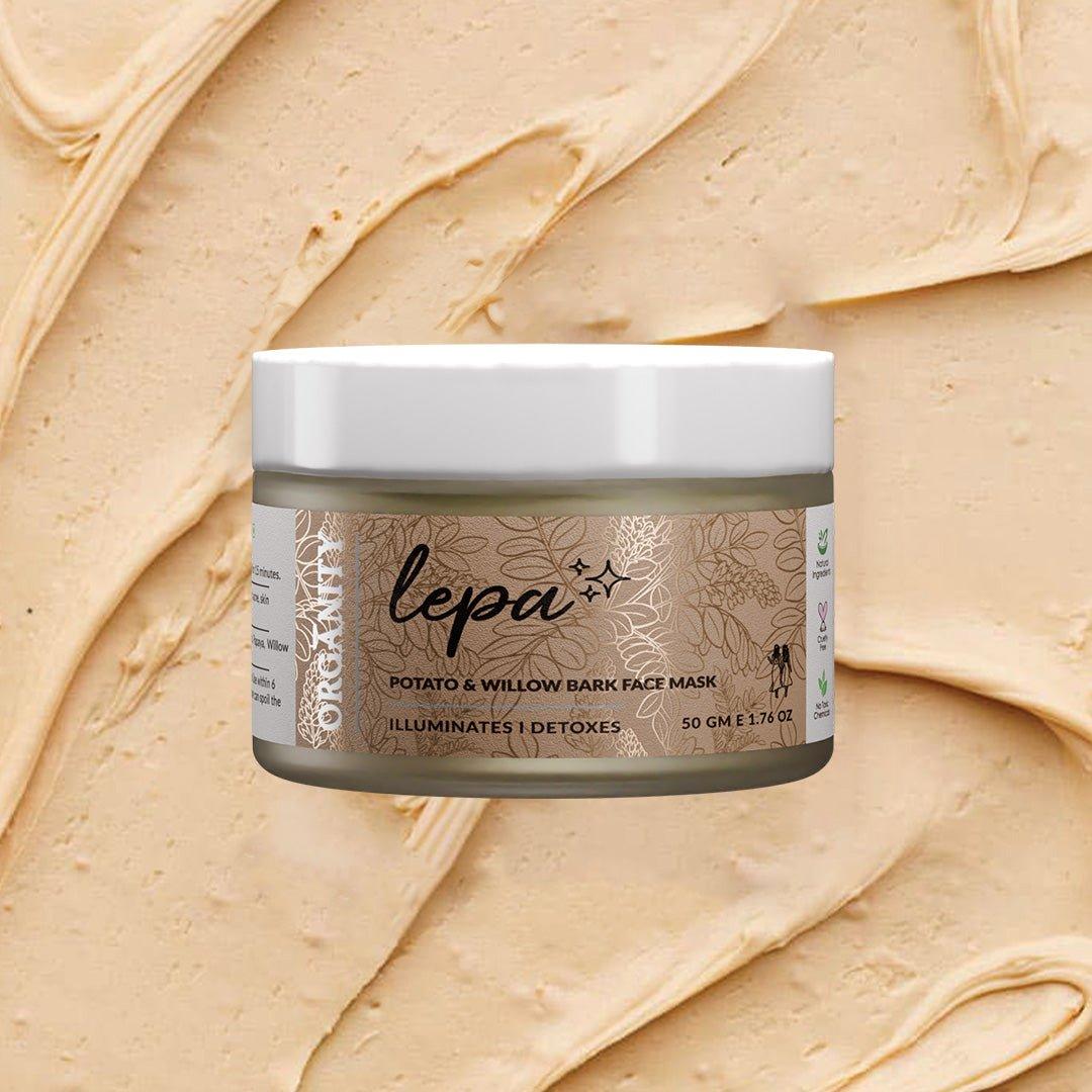 Lepa: Mulethi & Mitti Face Mask