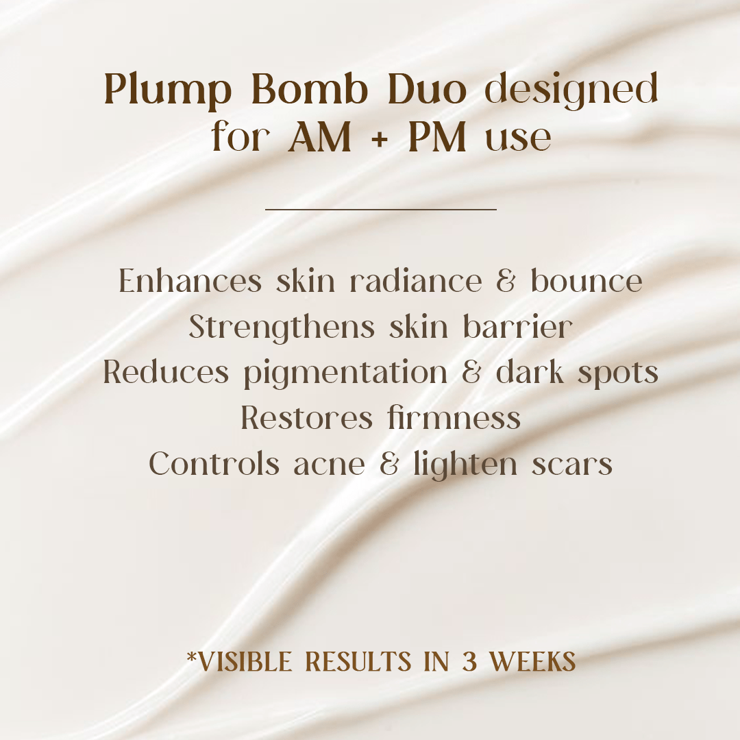 Plump Bombs AM - PM Moisturisers