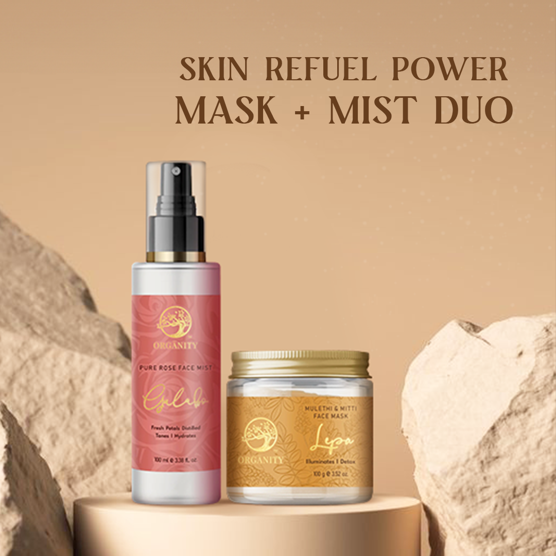 Skin Refuel Power Mask + Mist Duo